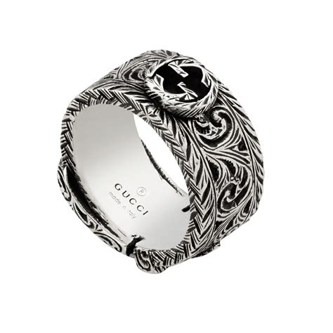 gucci garden ring silver